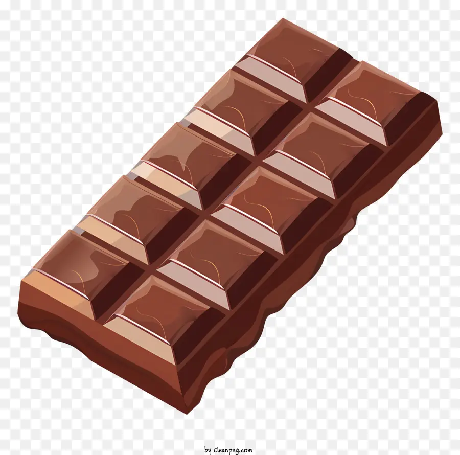 Barra De Chocolate，Chocolate Ao Leite PNG