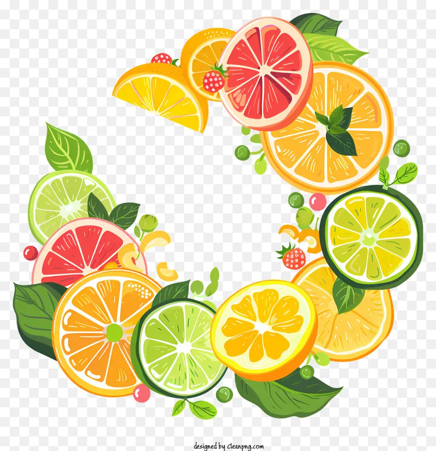 Dia Do Vitamina C，Frutas Cítricas PNG
