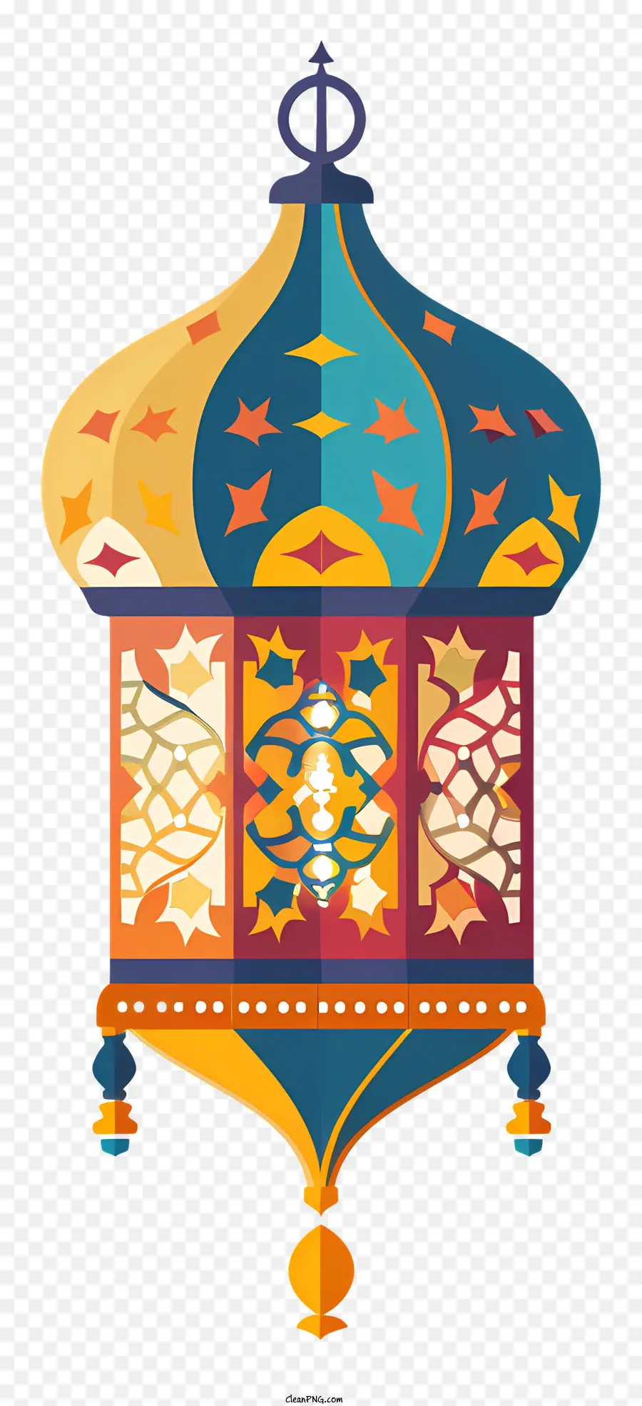 Islâmica Lâmpada，Ornamentos Decorativos PNG
