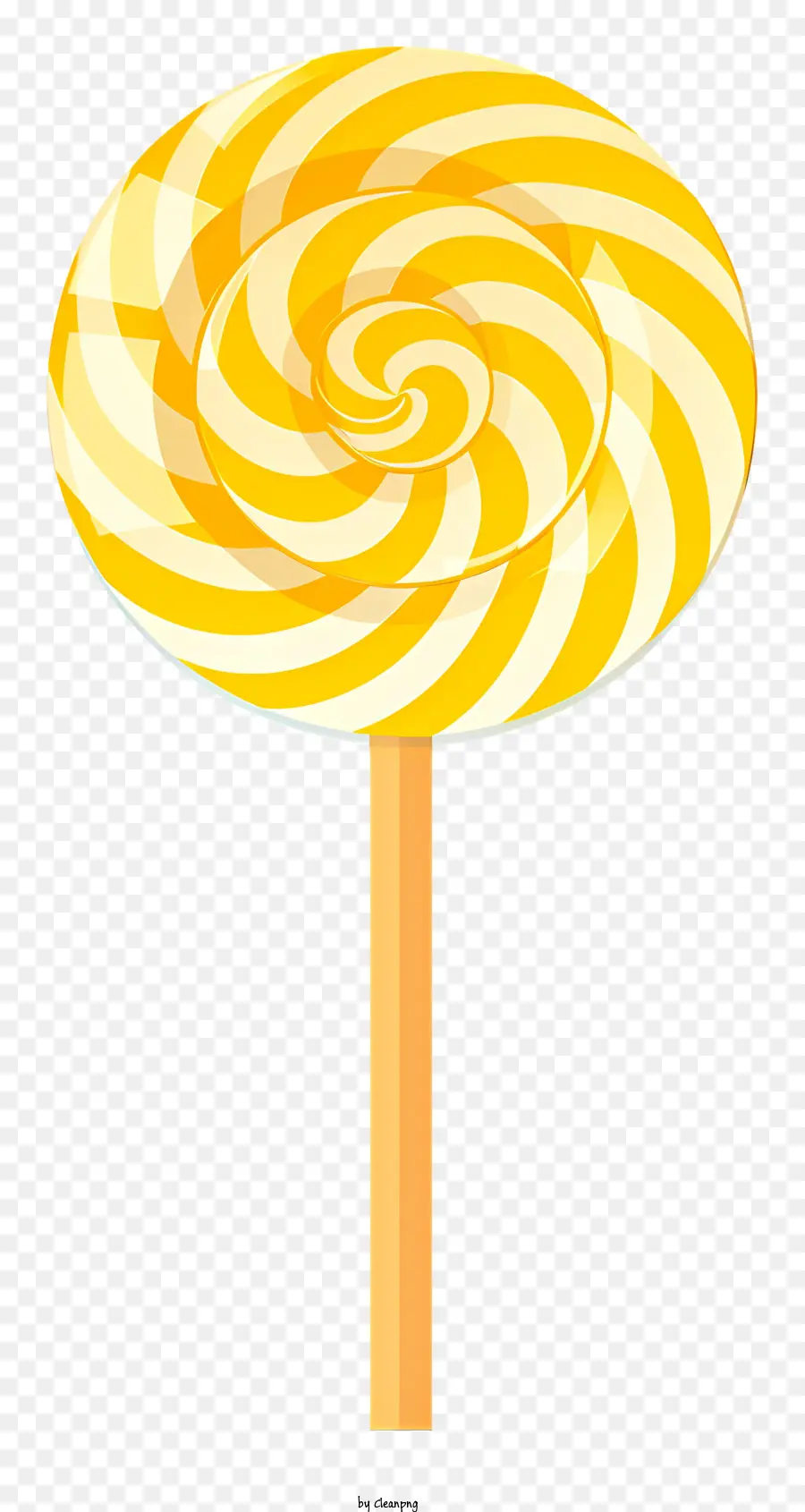 Lollipop Em Espiral Amarelo，Pirulito PNG