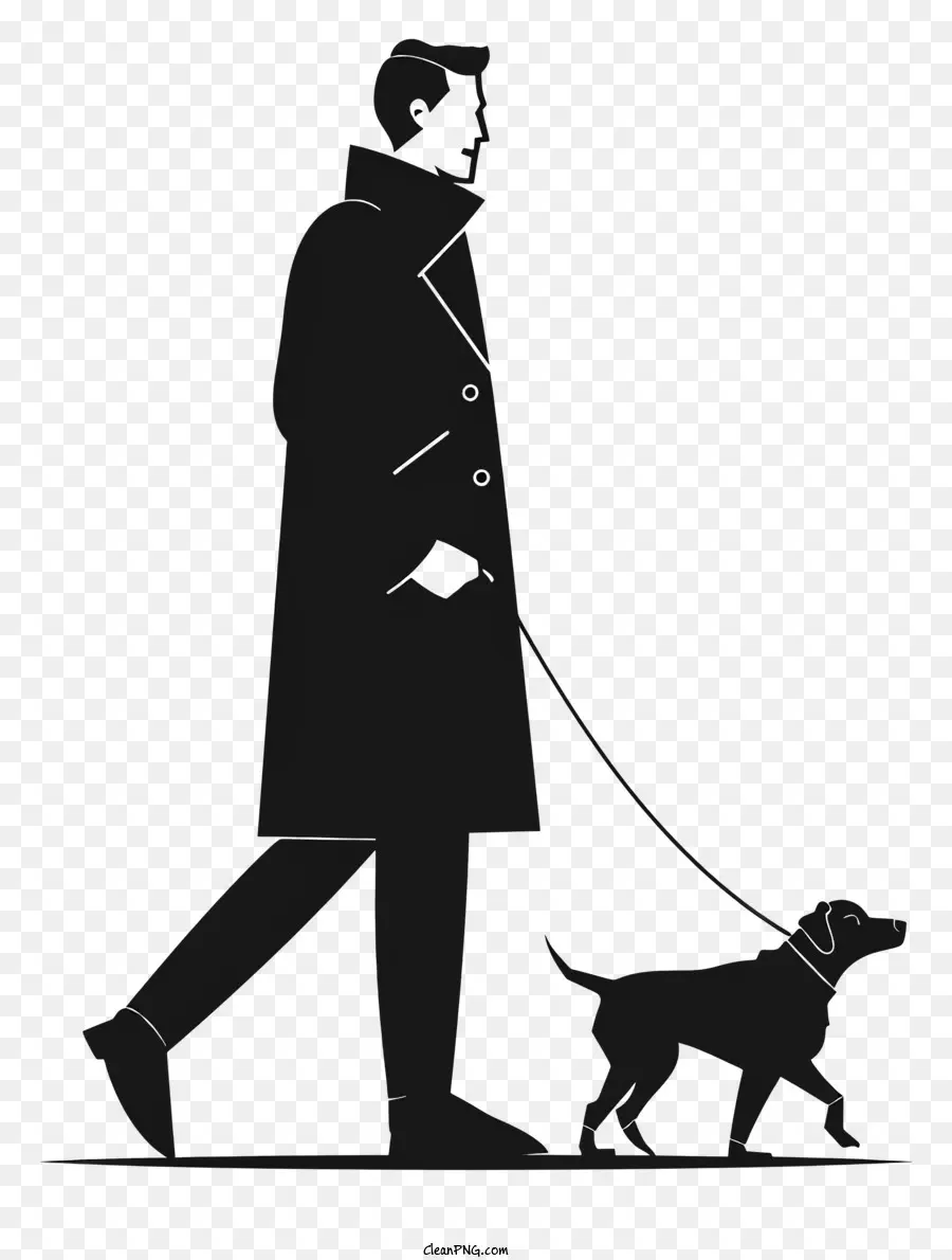 Homem Caminhando O Cachorro，Homem PNG