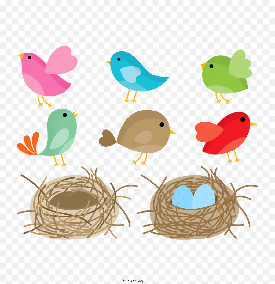 Aves，Nest PNG
