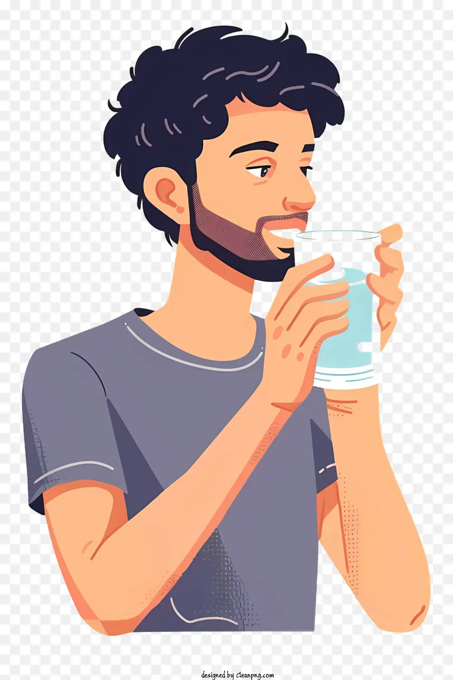 água Potável，Homem PNG