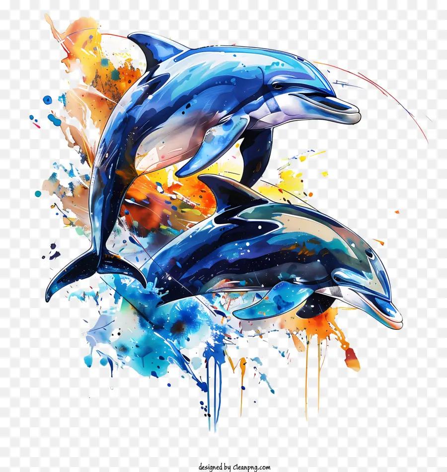 Dia Dos Golfinhos，Os Golfinhos PNG