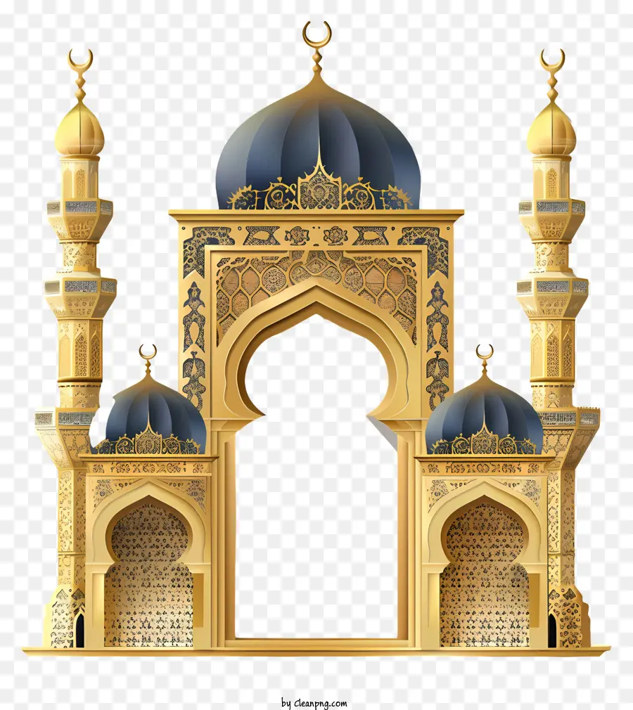 Islâmica Do Quadro，A Arquitetura Islâmica PNG