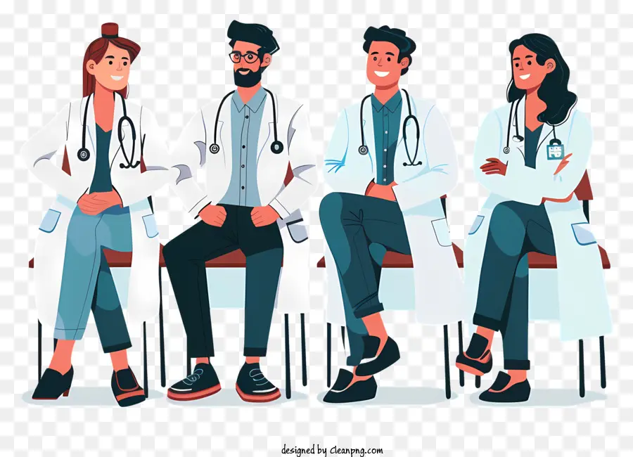 Grupo De Médicos，Médicos PNG