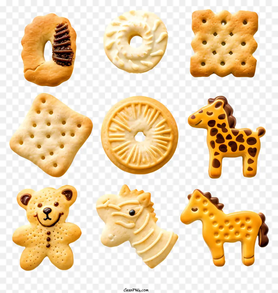 Dia Dos Crackers De Animais，Biscoitos Em Forma De Animais PNG