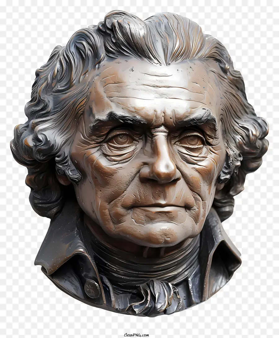 Thomas Jefferson，Escultura Militar PNG