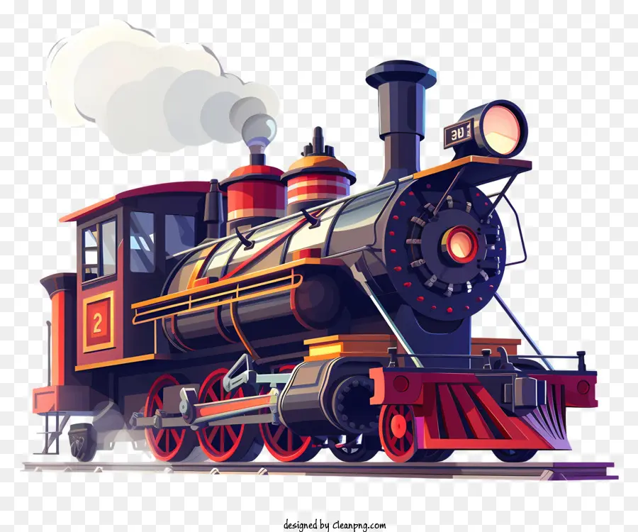 Locomotiva A Vapor，Trem A Vapor PNG