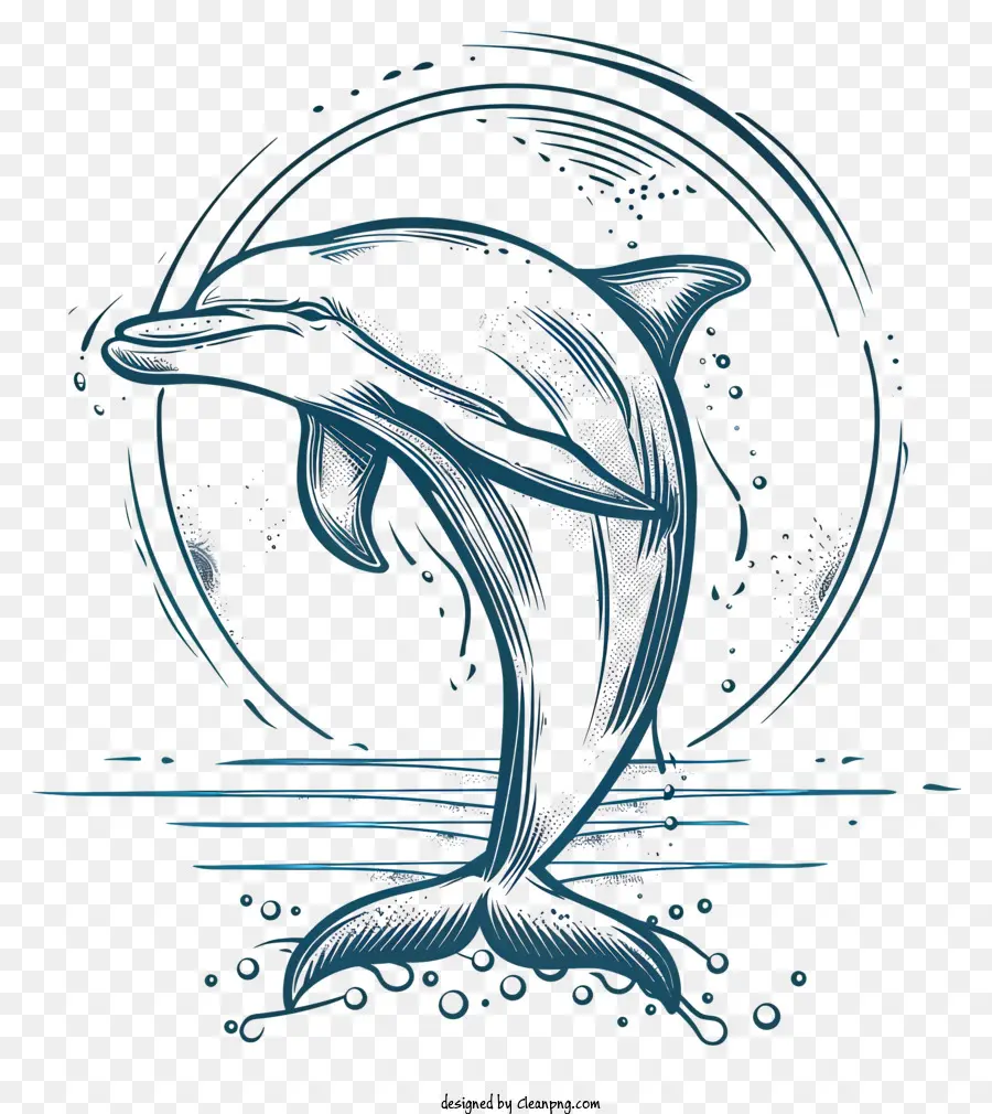 Dia Dos Golfinhos，Dolphin Desenho PNG