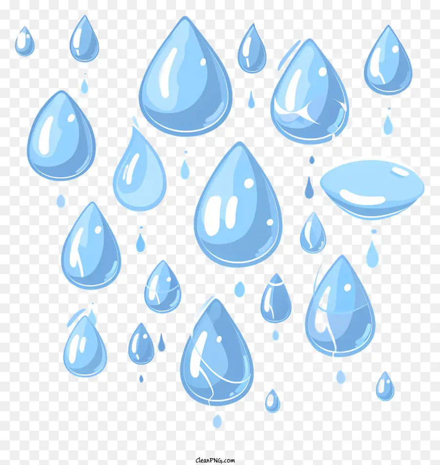 Gotas De água，As Gotas De água PNG