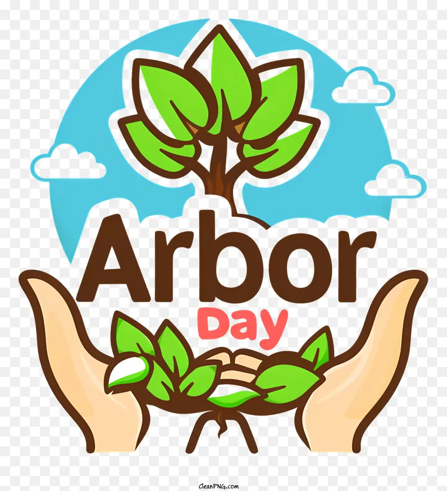 Arbor Day，Mãos PNG