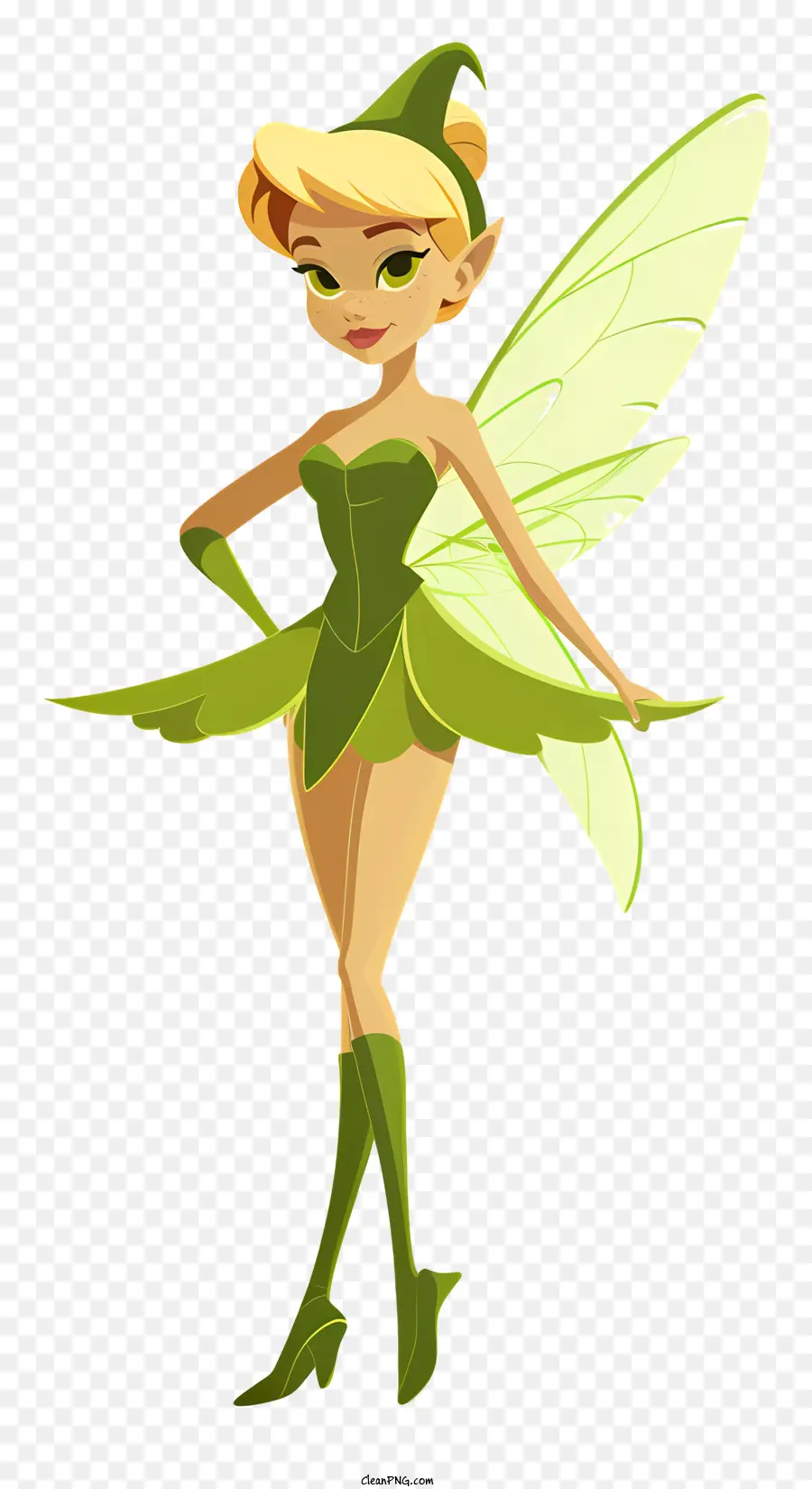 Tinkerbell Fairy，Fantasia De Fada PNG