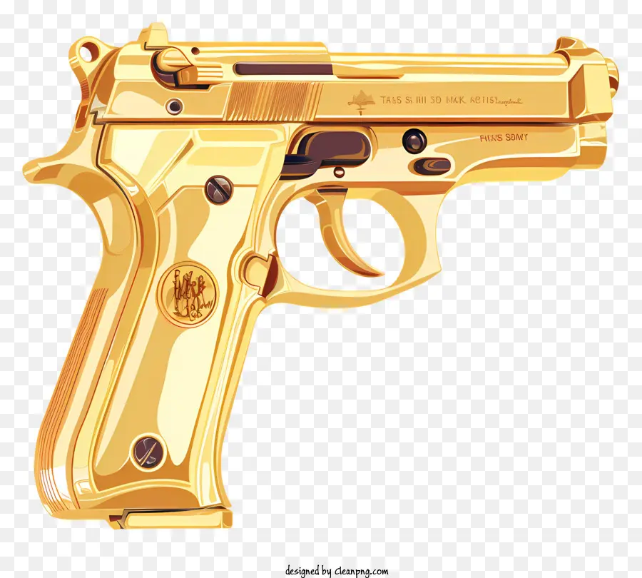 Arma De Ouro，Revólver PNG