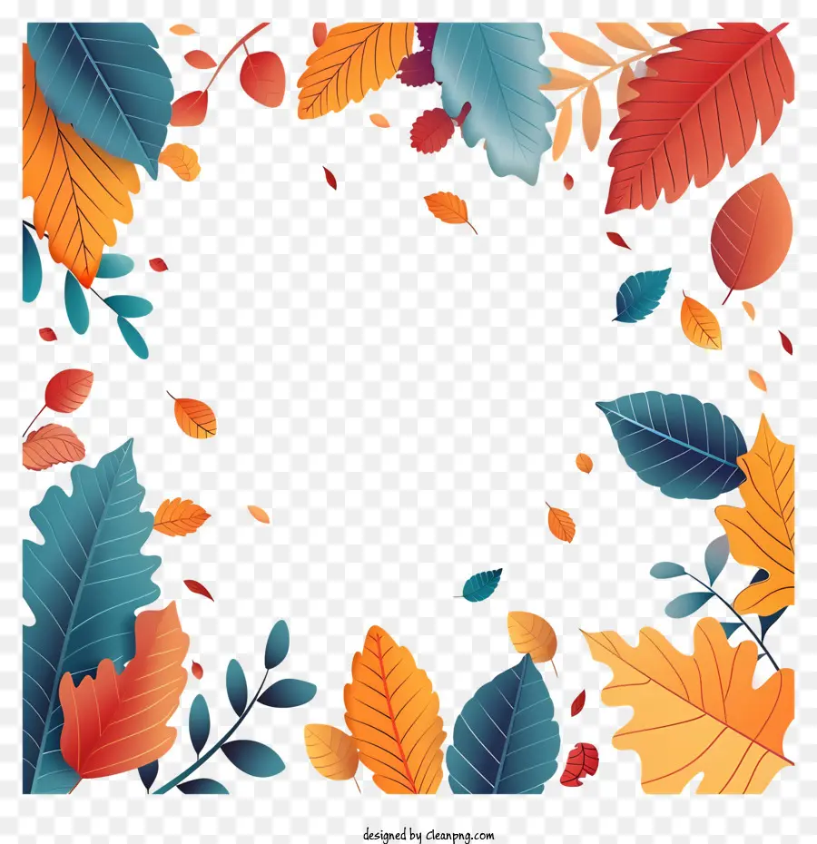 Autumn Leaves，Colorido PNG