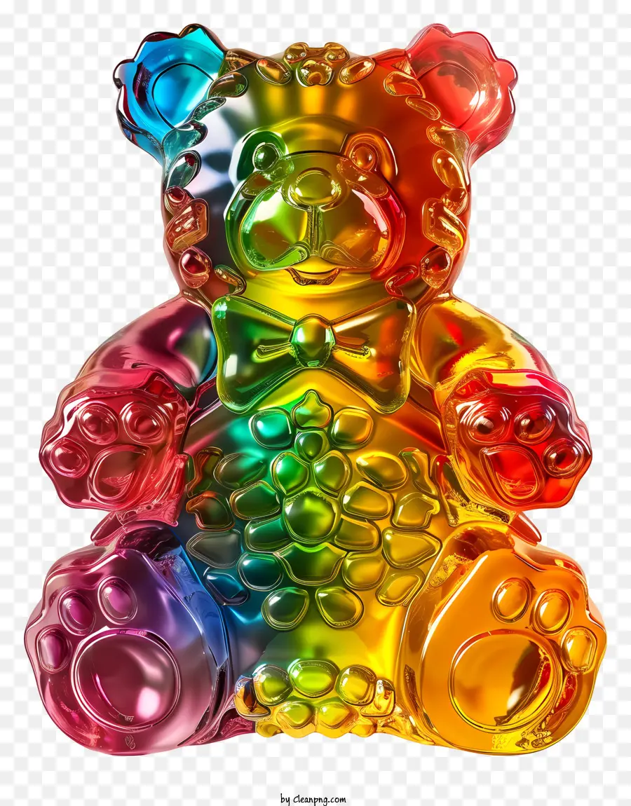 Gummi Bear Day，Arco íris Urso PNG