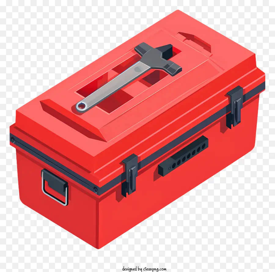 Caixa De Ferramentas Vermelha，A Tool Box PNG