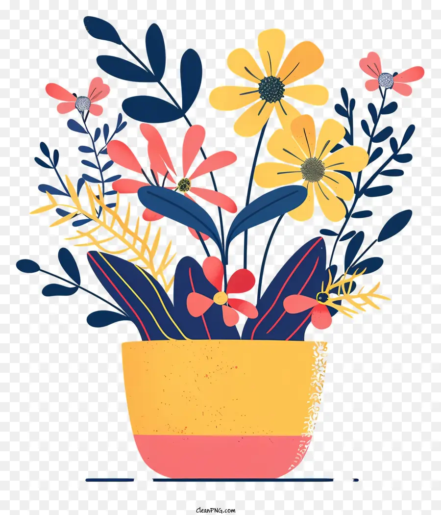 Flowerpot，Vaso PNG