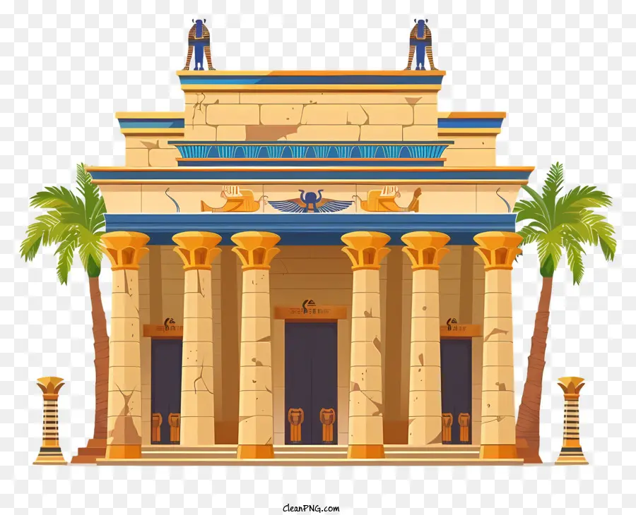 Templo Do Egito，Templo Egípcio Antigo PNG