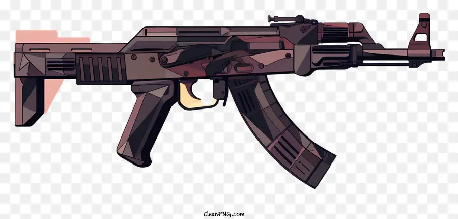 Pistola，Ak 47 PNG