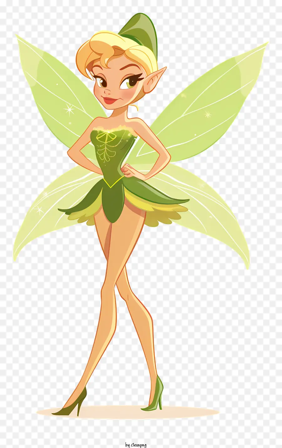 Tinkerbell Fairy，Fada PNG