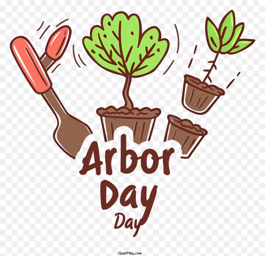 Arbor Day，Jardinagem PNG