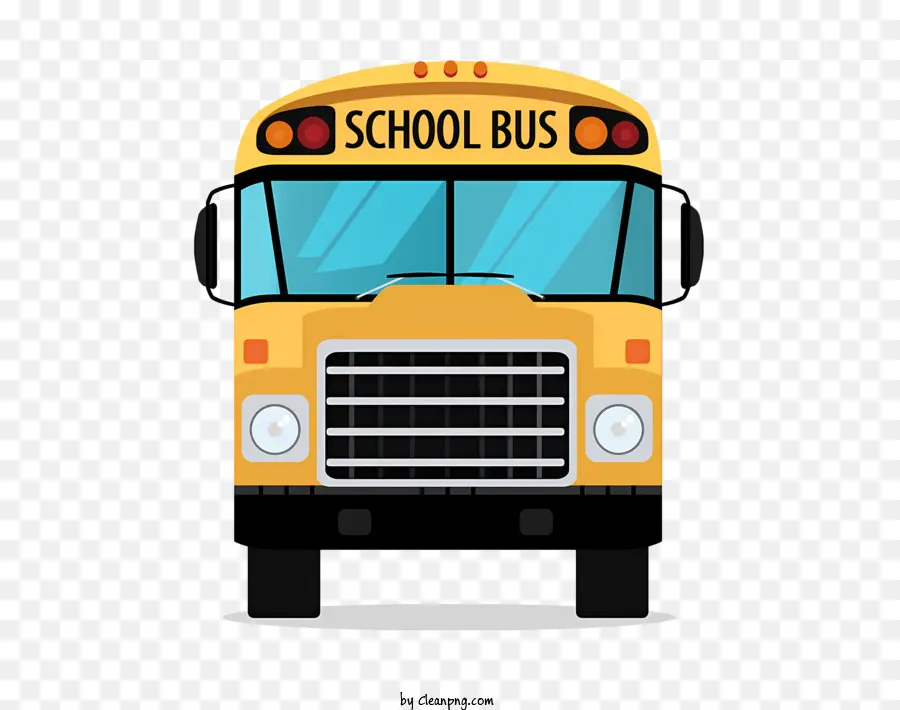 ônibus Escolar，O Veículo Amarelo PNG