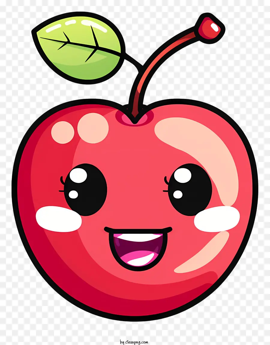 Kawaii，Desenho Animado Da Apple PNG