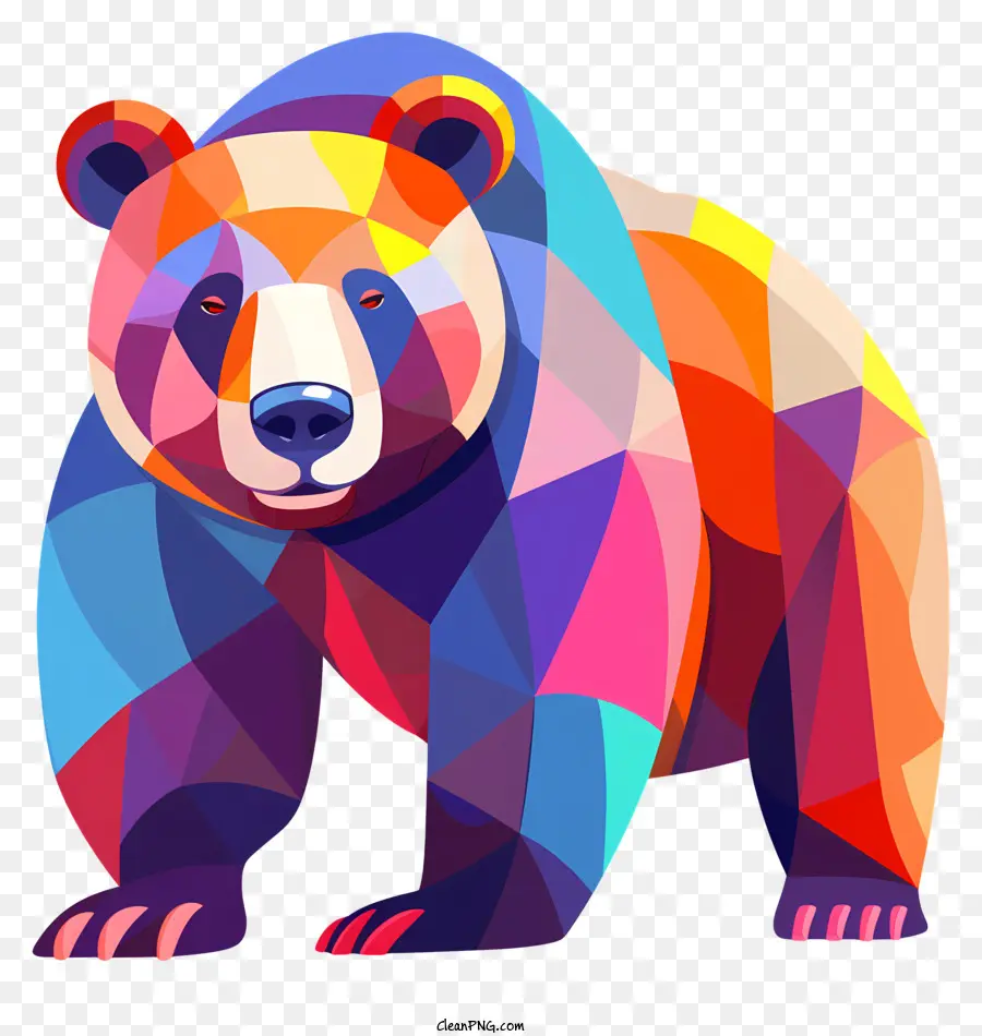 Urso，Formas Geométricas PNG