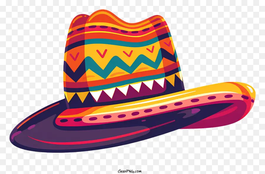 Sombrero，Colorido Chapéu PNG