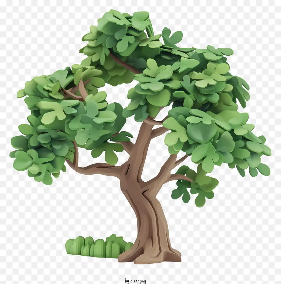 3d Oak Tree，árvore PNG