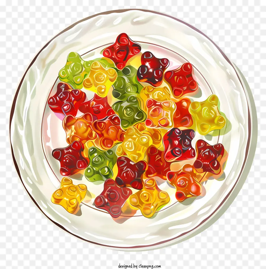 Gummi Bear Day，Gummies PNG