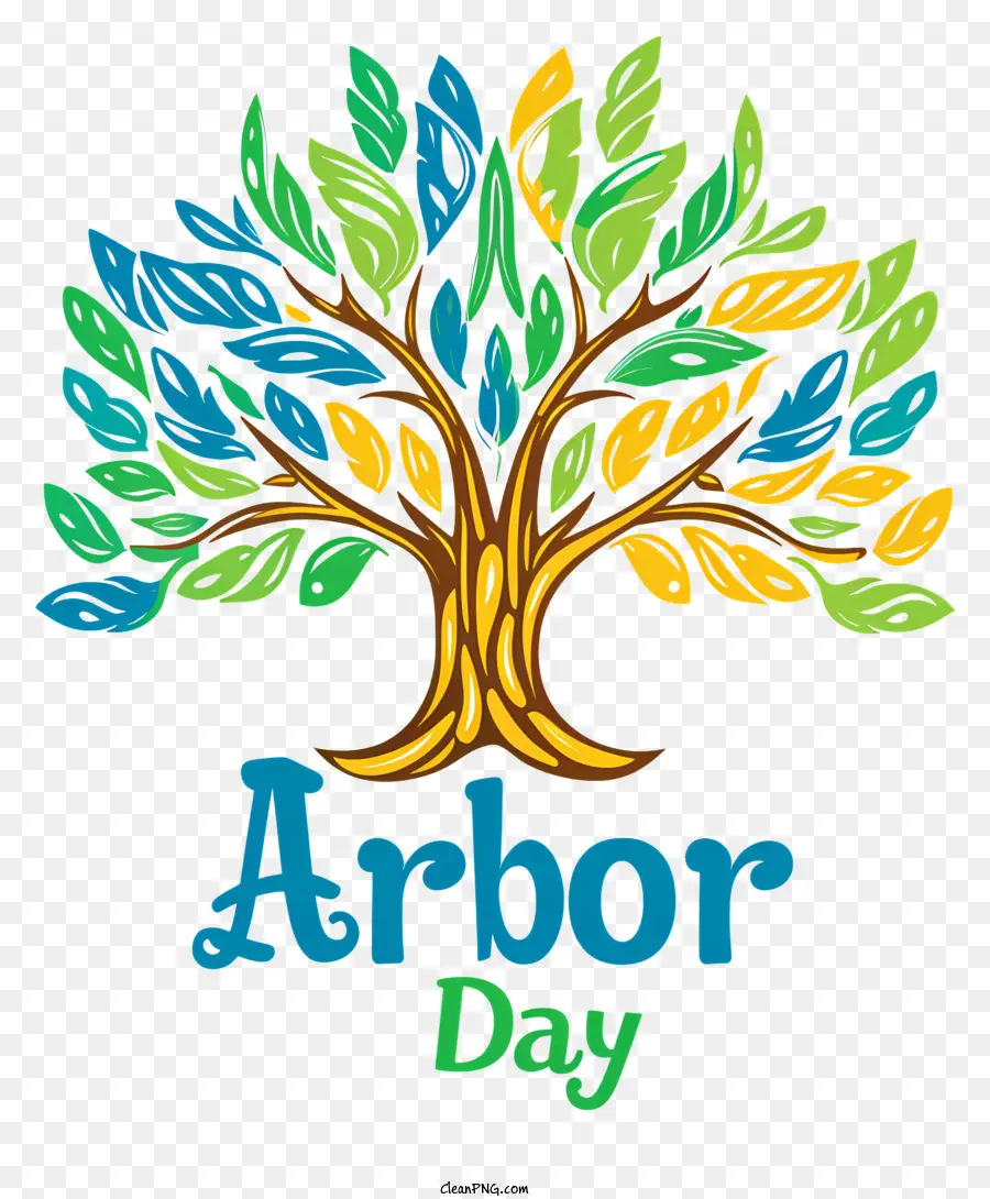 Arbor Day，árvore Verde PNG