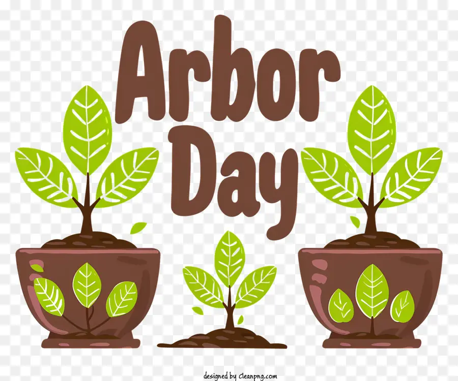 Arbor Day，Vasos De Planta PNG