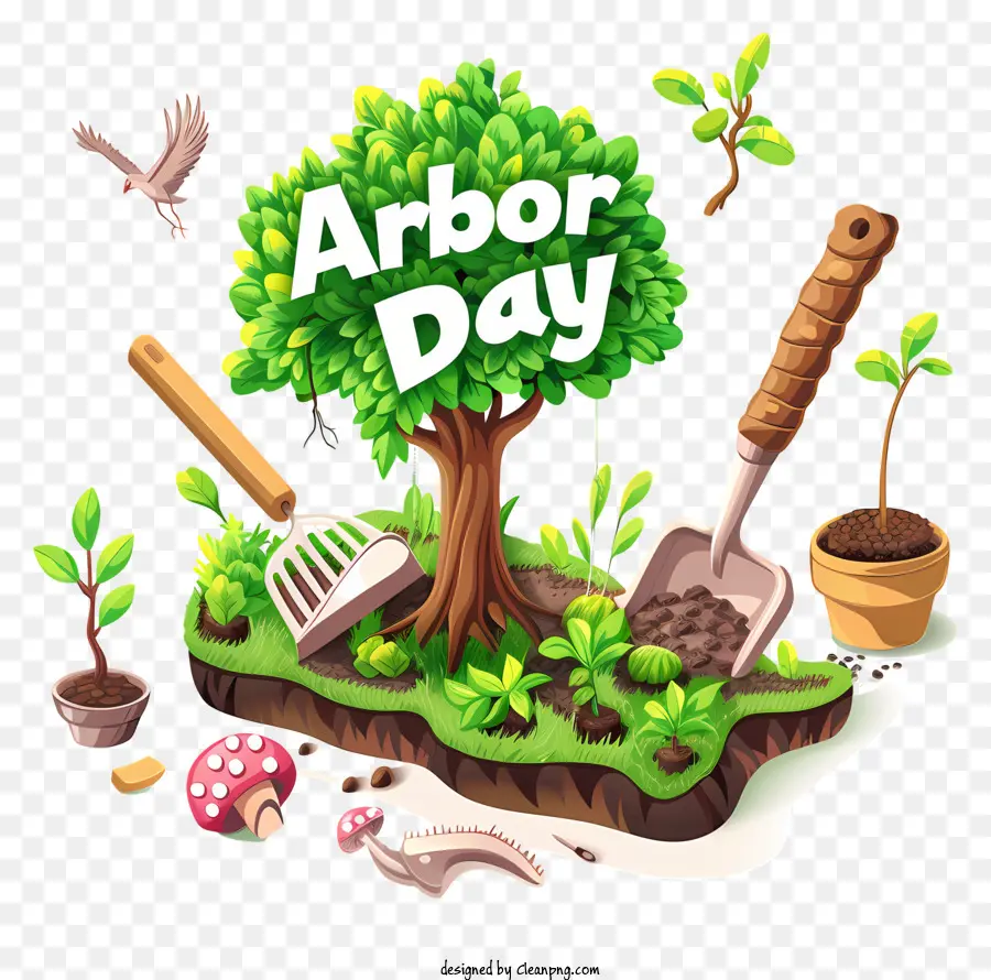 Arbor Day，árvores PNG