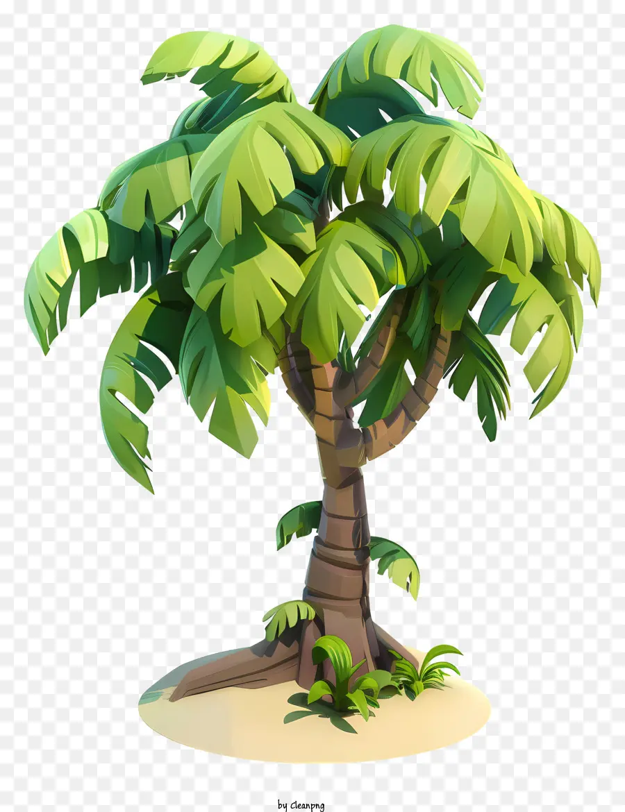 Árvore Tropical 3d，árvore Tropical PNG