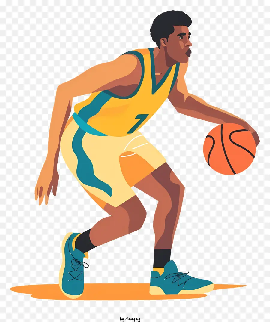 Jogador De Basquete，Drible PNG