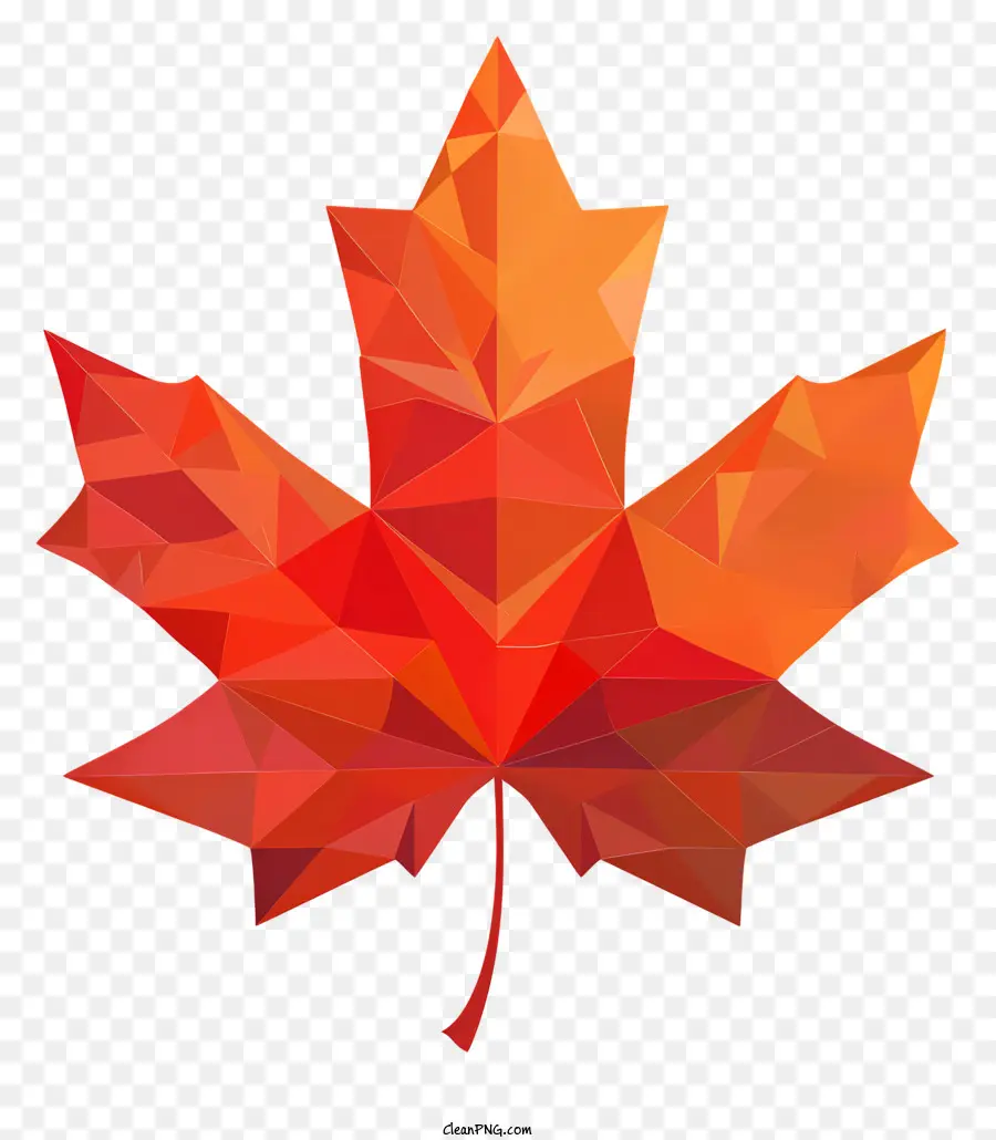 Maple Leaf，Desenho Geométrico PNG