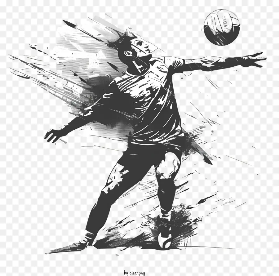 Jogador De Voleibol，Soccer Player PNG