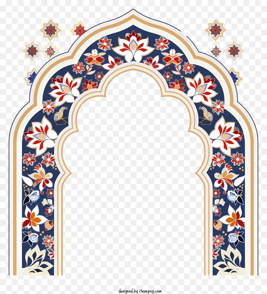 Islâmica Do Quadro，Arco Ornamentado PNG
