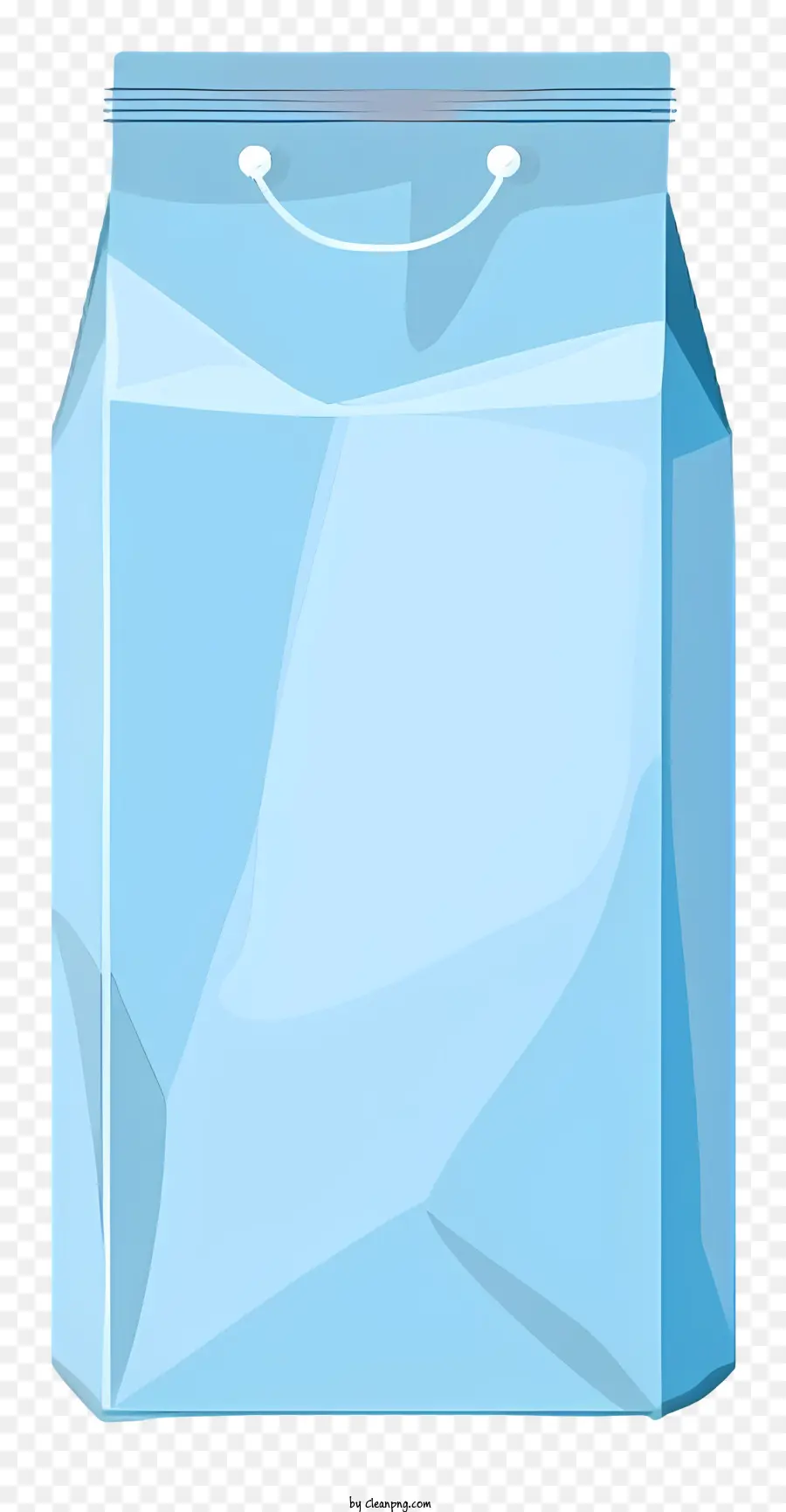 Milk Tetra Pack，Saco Plástico Azul PNG