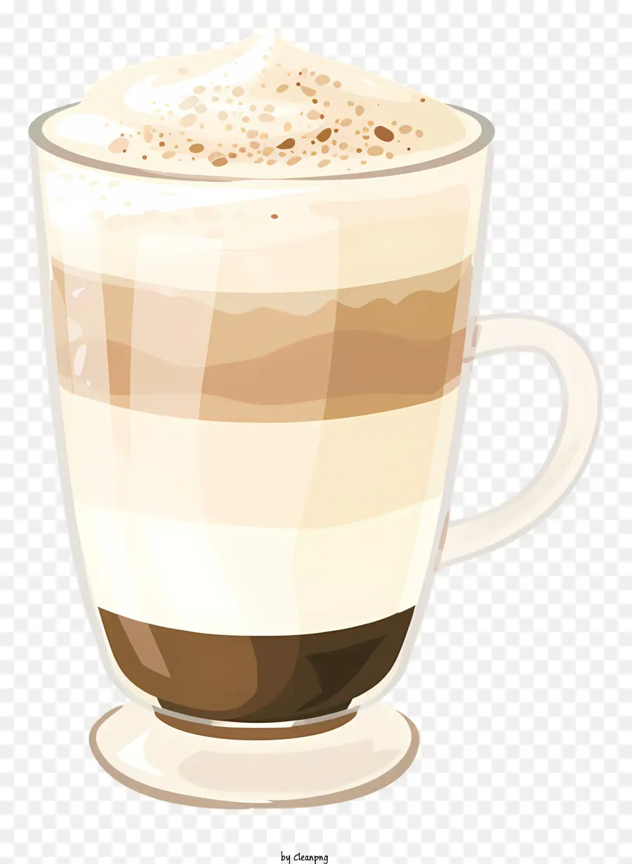 Bebida De Café Branco Plano，Chocolate Quente PNG