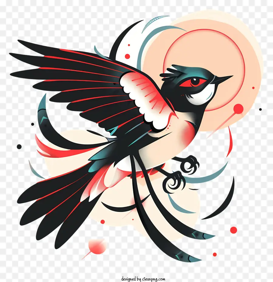 Tatuagem，Pássaro Ilustração PNG