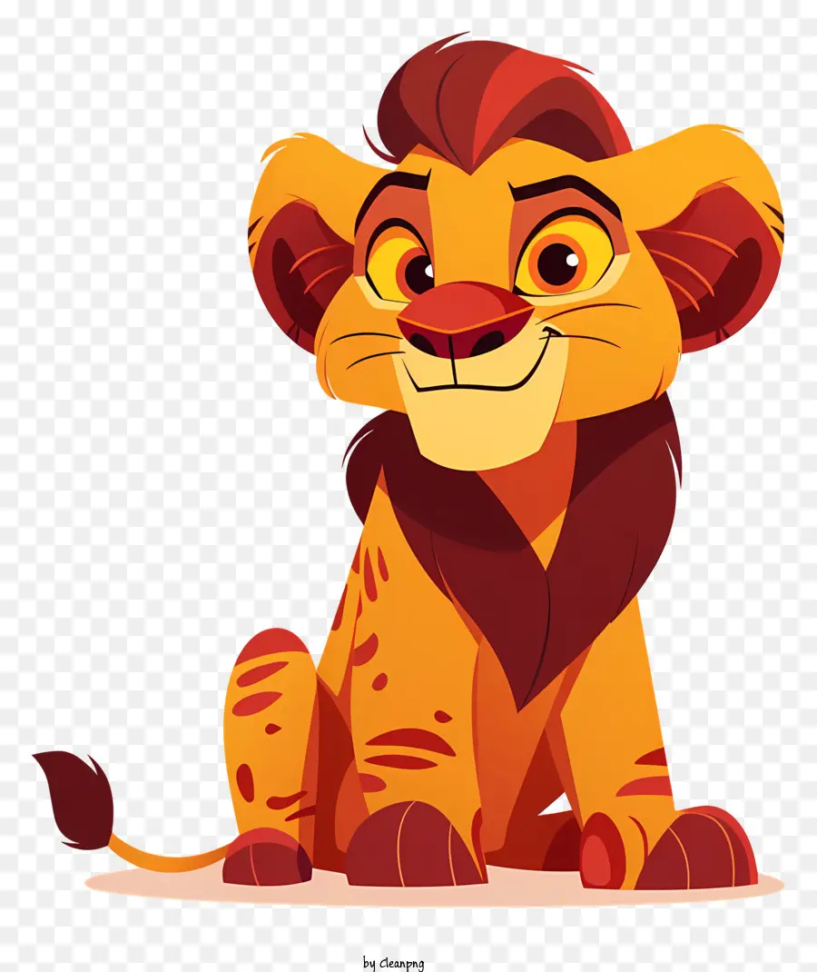 Rei Leão，Leão De Desenhos Animados PNG