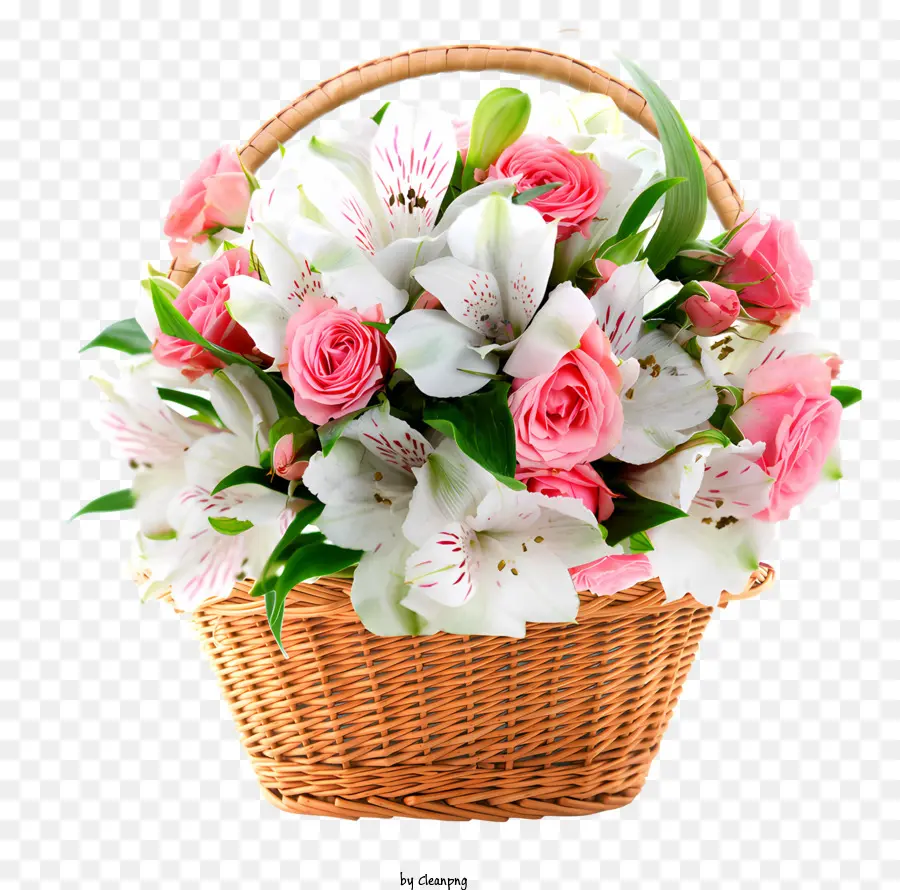 Blumen，Cesta De Flores PNG