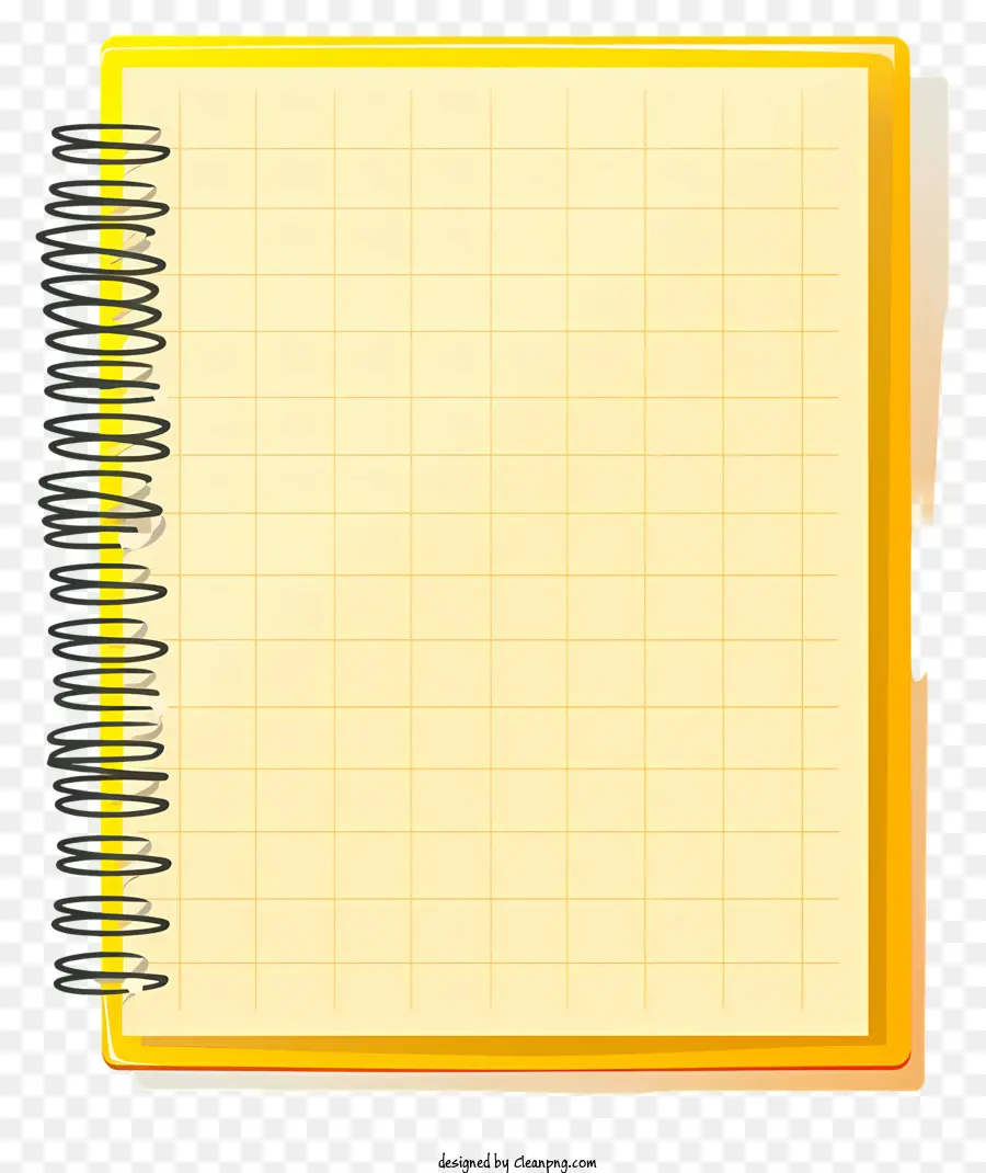 Folha De Bloco Amarelo，Amarelo Notebook PNG