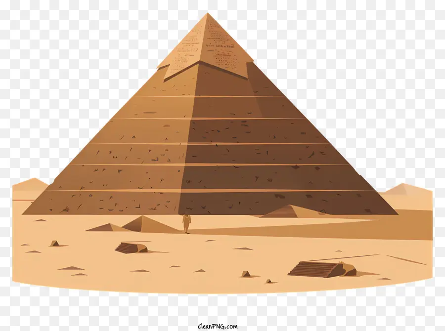 Egito Pirâmide，Deserto PNG