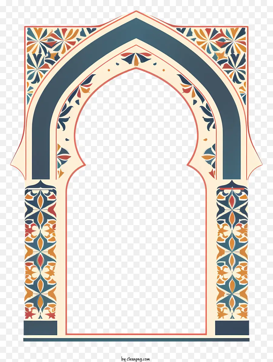 Islâmica Do Quadro，Arco Decorativo PNG