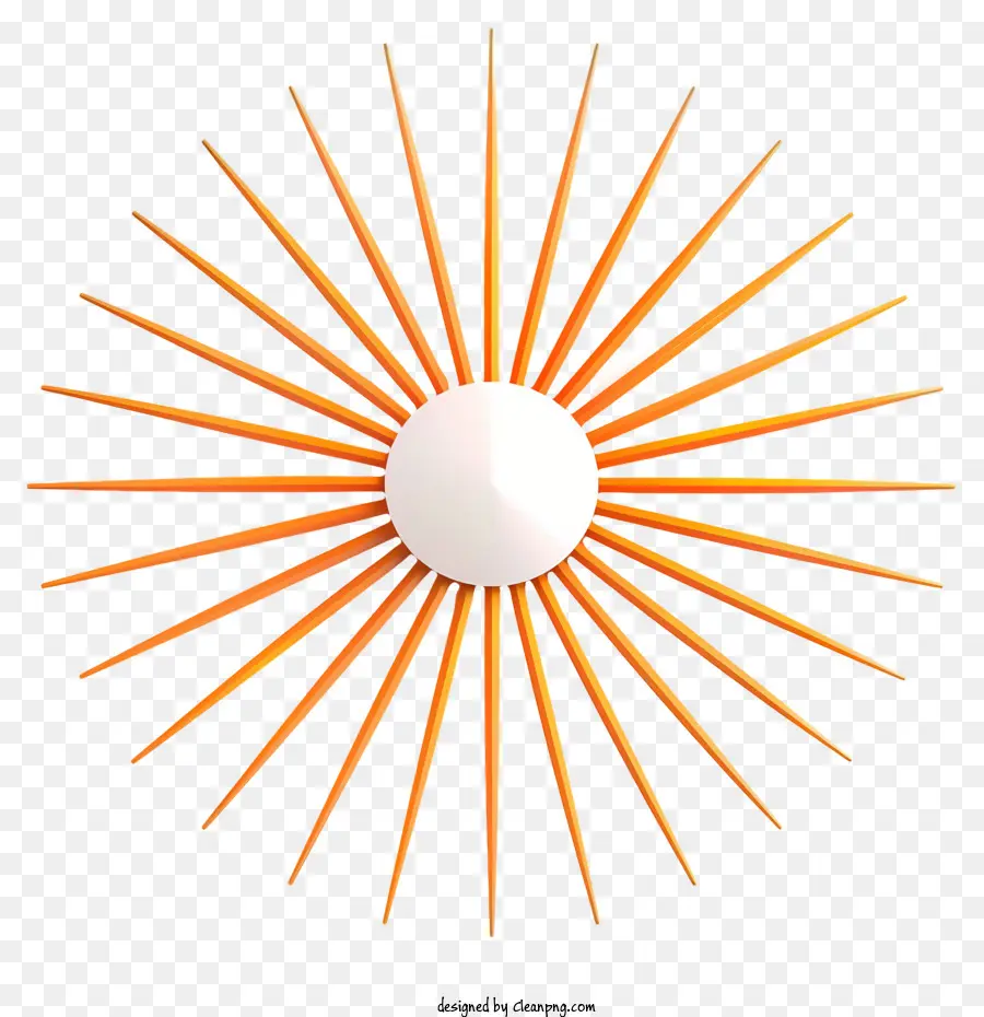 Raios De Sol，Design Sunburst PNG