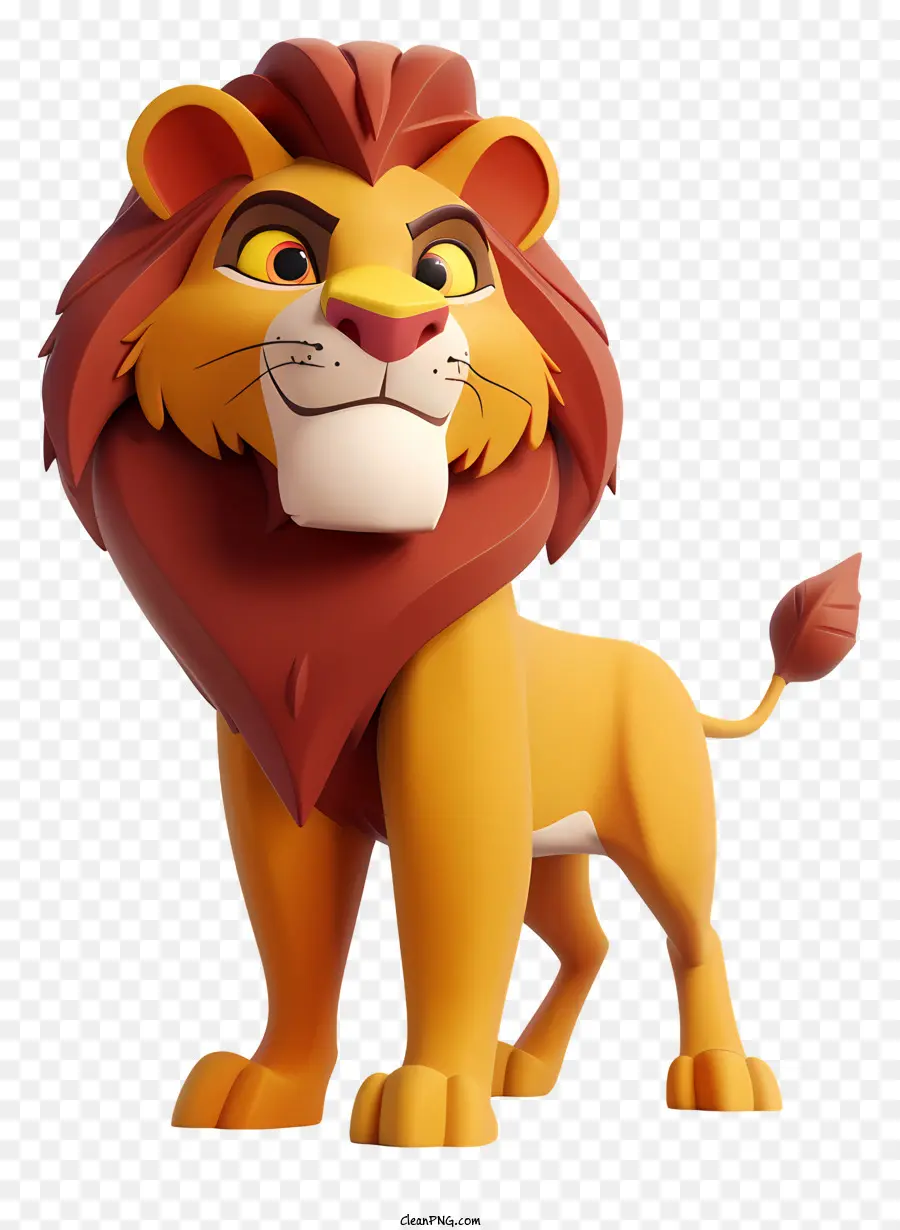 Rei Leão，Caráter De Cartoon Lion PNG